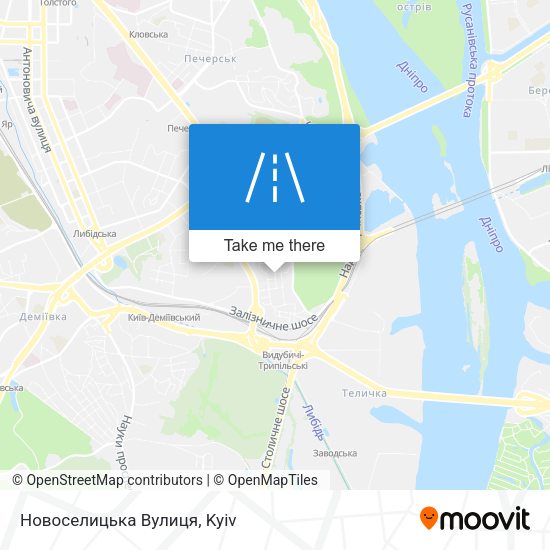 Новоселицька Вулиця map