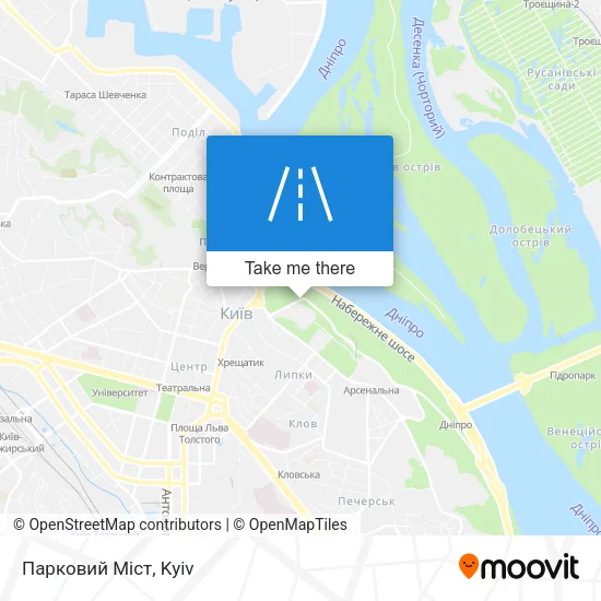 Карта Парковий Міст