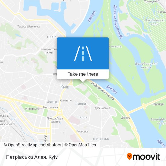 Петрівська Алея map