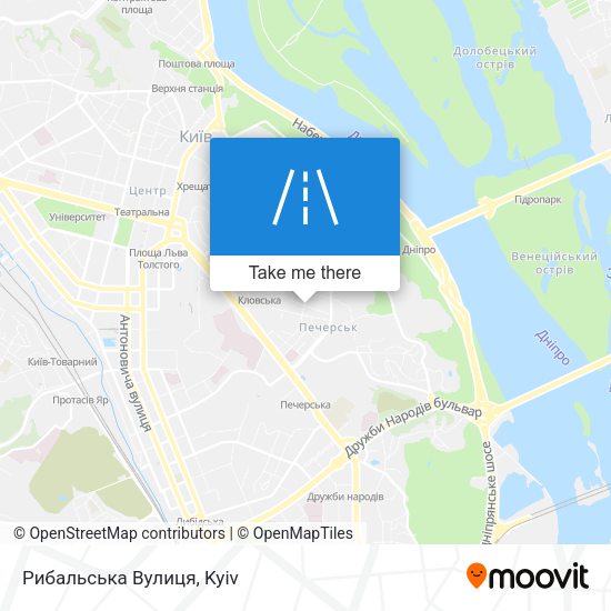 Рибальська Вулиця map