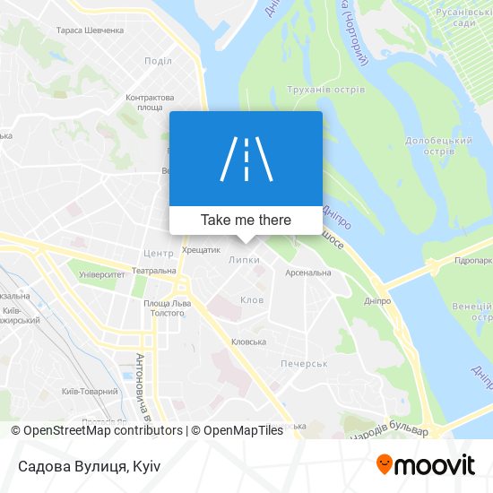 Садова Вулиця map