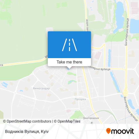 Водників Вулиця map