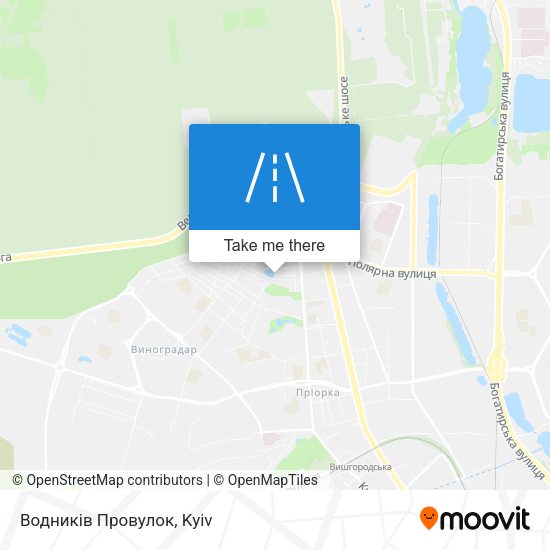 Водників Провулок map