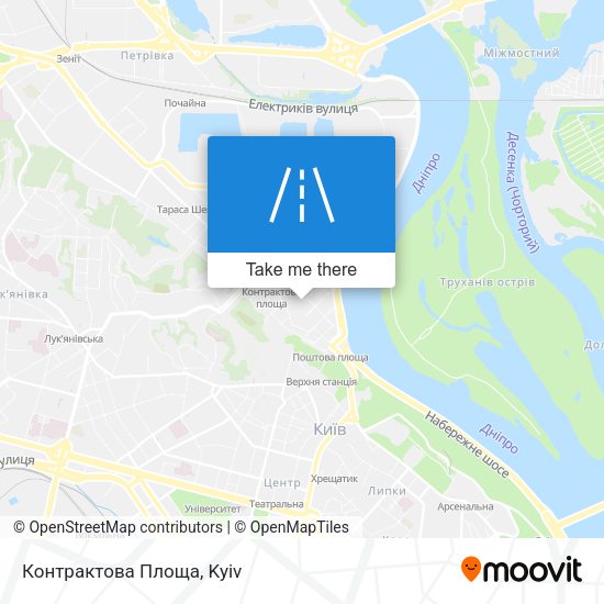 Контрактова Площа map