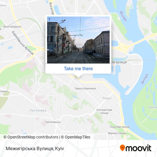 Межигірська Вулиця map