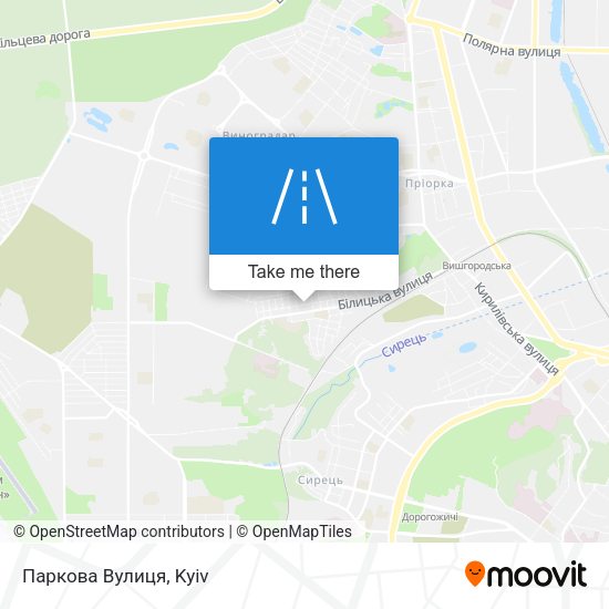 Паркова Вулиця map