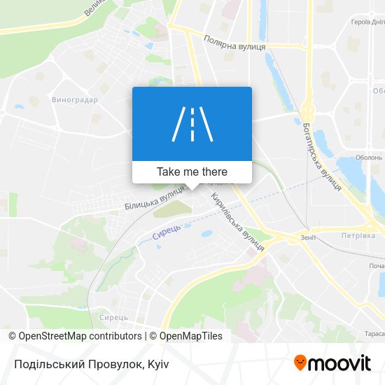 Подільський Провулок map