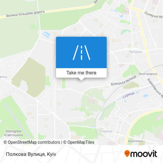 Полкова Вулиця map