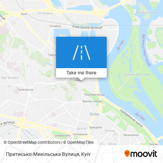 Притисько-Микільська Вулиця map