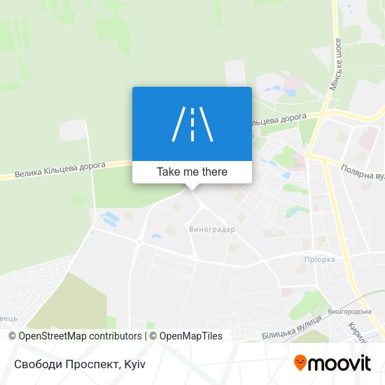 Свободи Проспект map
