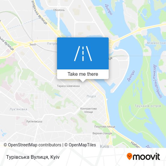 Турівська Вулиця map