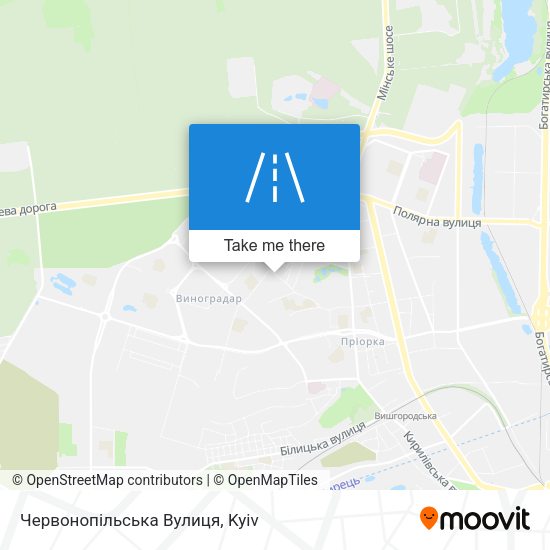 Червонопільська Вулиця map