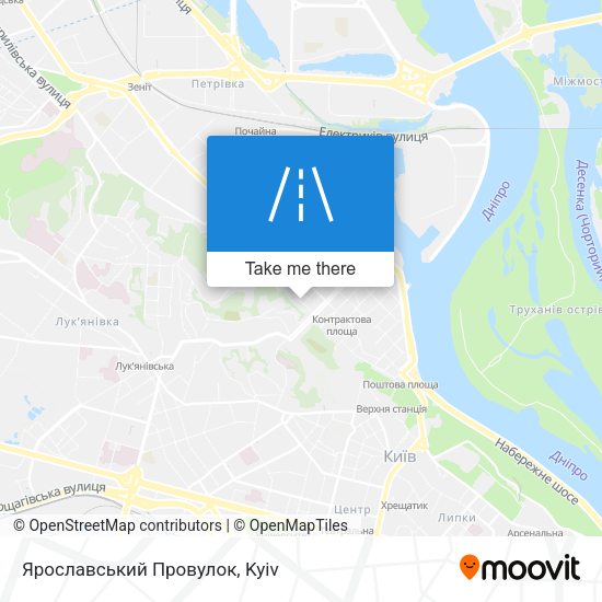 Ярославський Провулок map