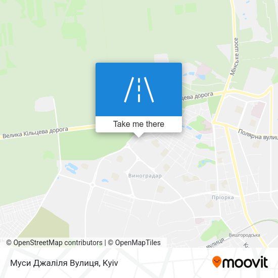 Муси Джаліля Вулиця map