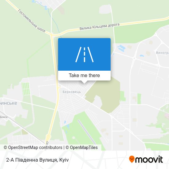 2-А Південна Вулиця map