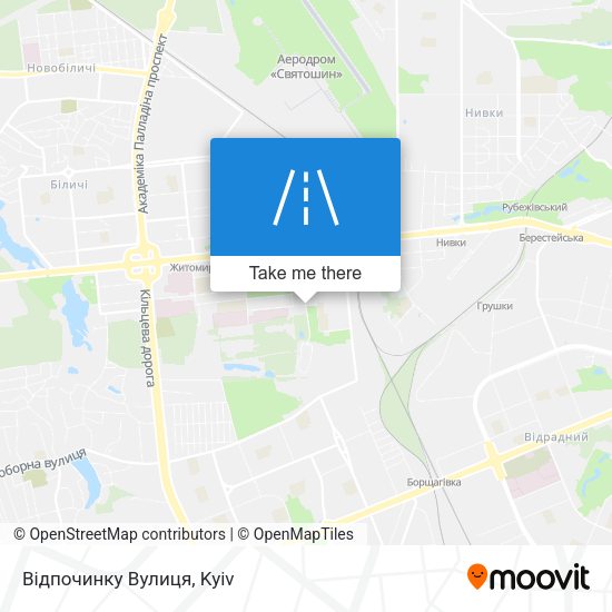 Відпочинку Вулиця map