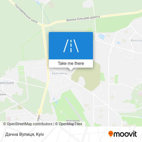 Дачна Вулиця map