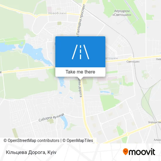 Карта Кільцева Дорога