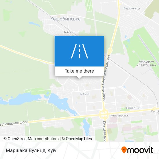 Маршака Вулиця map