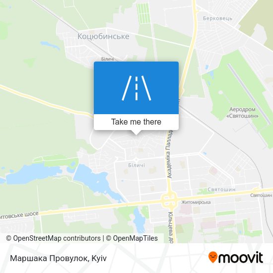 Маршака Провулок map