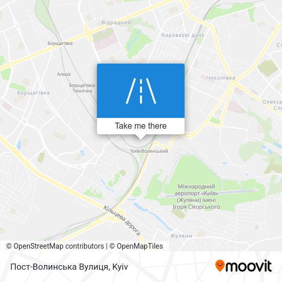 Пост-Волинська Вулиця map