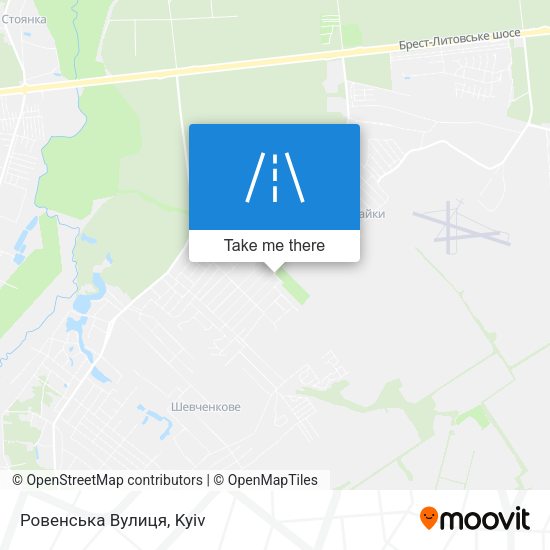 Ровенська Вулиця map