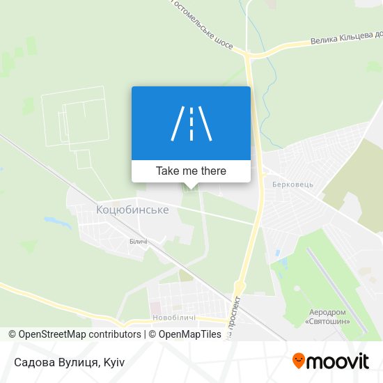 Садова Вулиця map