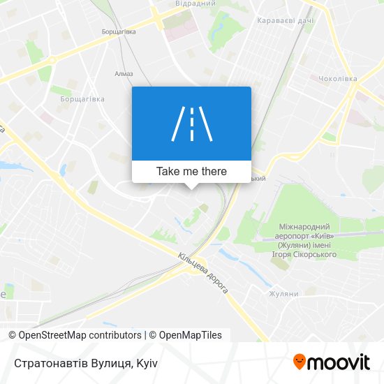 Стратонавтів Вулиця map