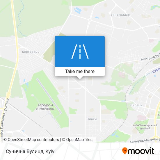 Сунична Вулиця map