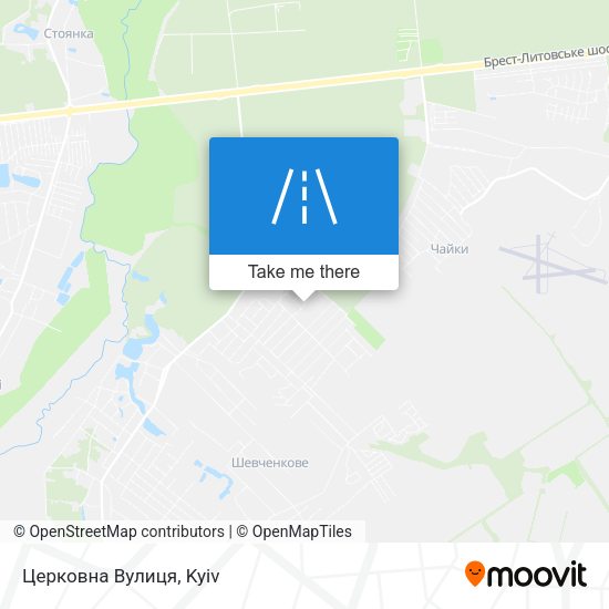 Церковна Вулиця map