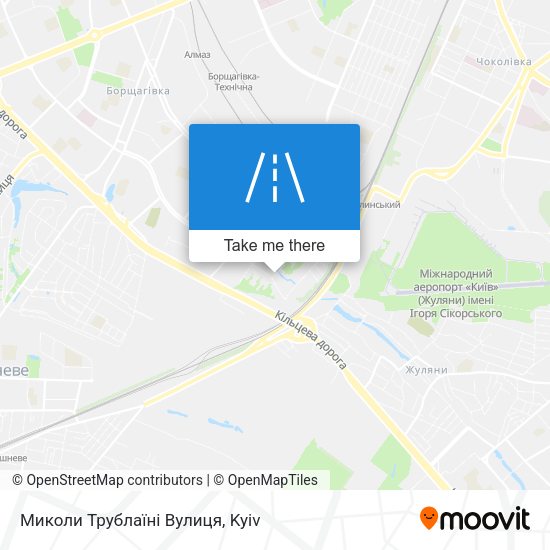 Миколи Трублаїні Вулиця map