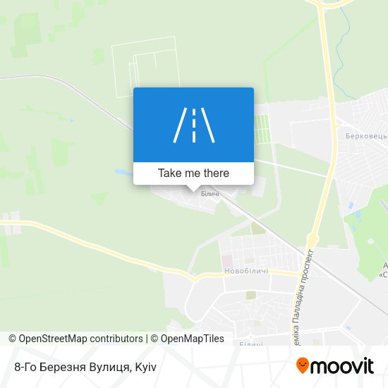 8-Го Березня Вулиця map