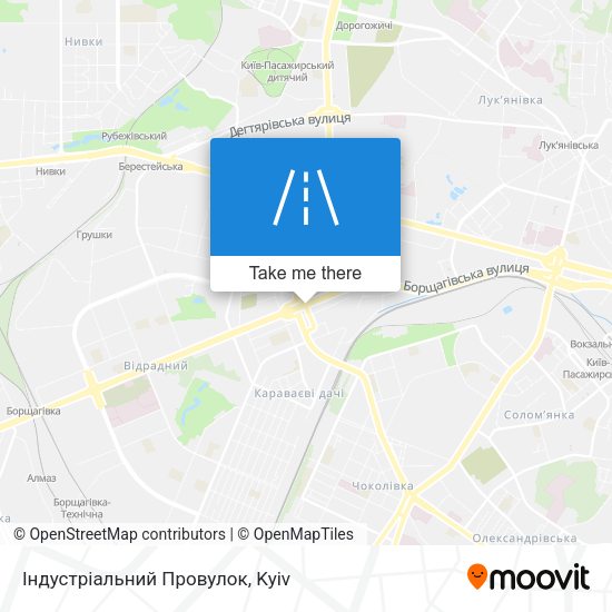 Індустріальний Провулок map