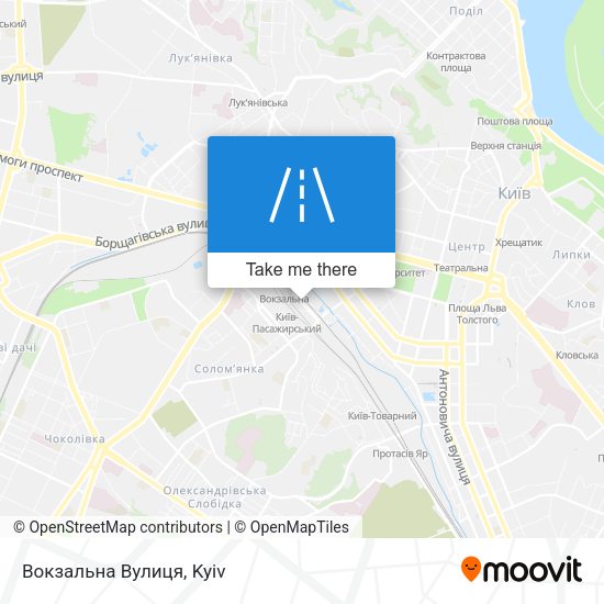 Вокзальна Вулиця map