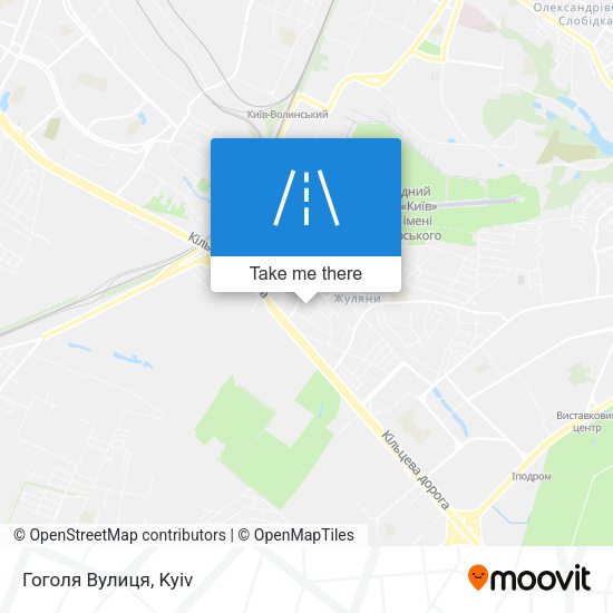 Гоголя Вулиця map