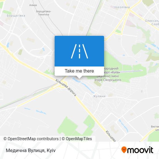 Медична Вулиця map