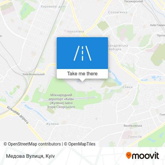 Медова Вулиця map