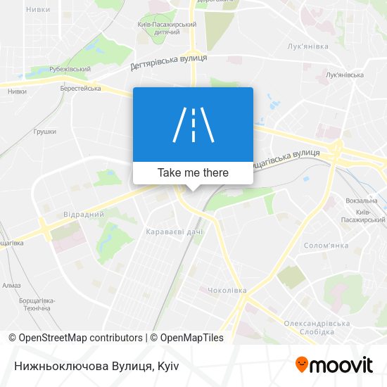 Нижньоключова Вулиця map