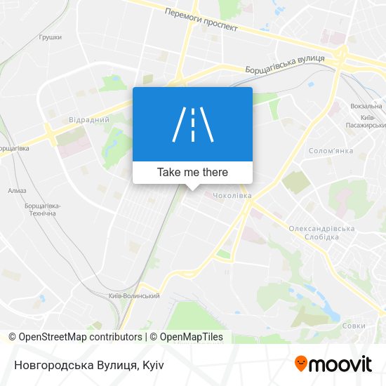 Новгородська Вулиця map