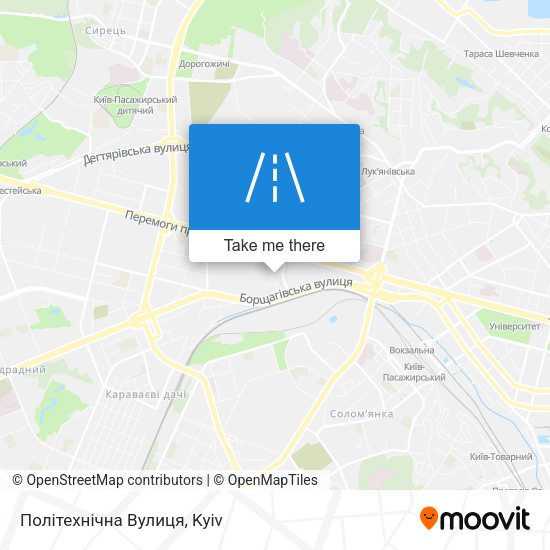 Політехнічна Вулиця map