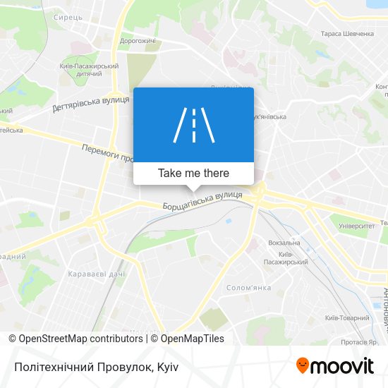 Політехнічний Провулок map