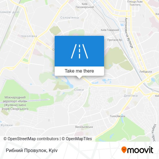 Рибний Провулок map
