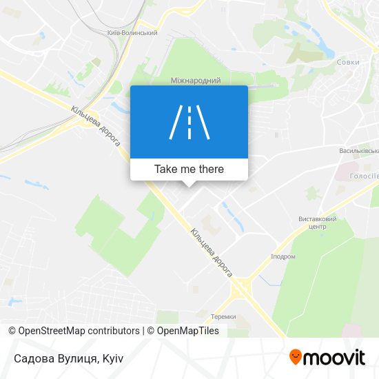 Садова Вулиця map