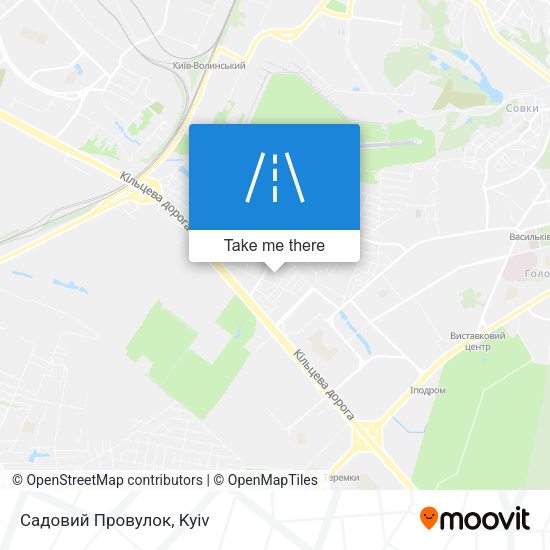 Садовий Провулок map