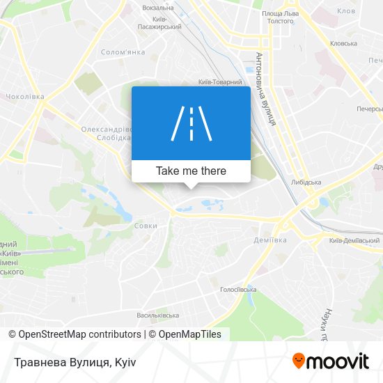 Травнева Вулиця map