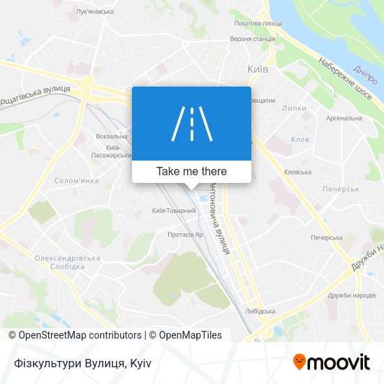 Фізкультури Вулиця map