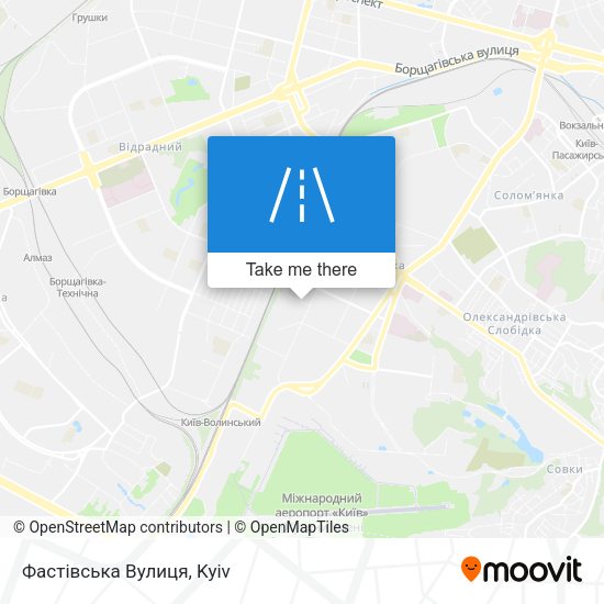 Фастівська Вулиця map