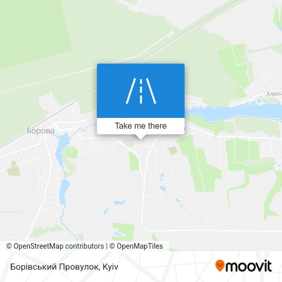 Борівський Провулок map