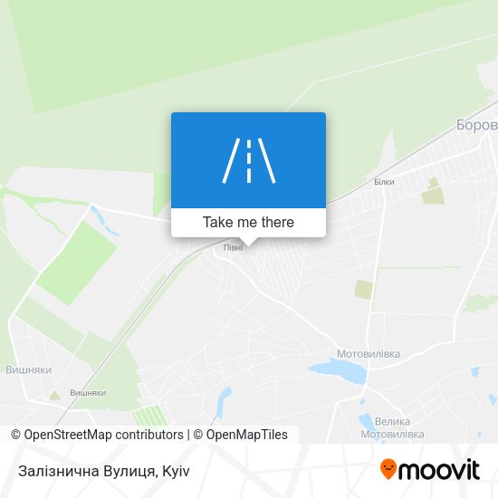 Залізнична Вулиця map