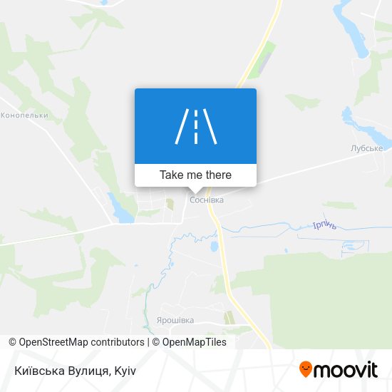 Київська Вулиця map